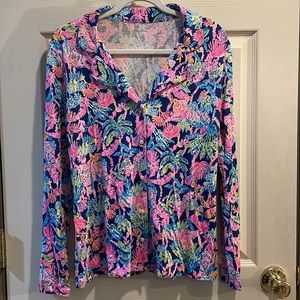 NWT Lilly Pulitzer long sleeve pajama set. Size: M